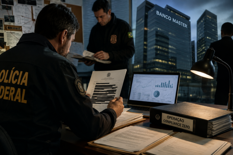 PF investiga ameaças envolvendo irmã de operador investigado e família ligada ao Banco Master